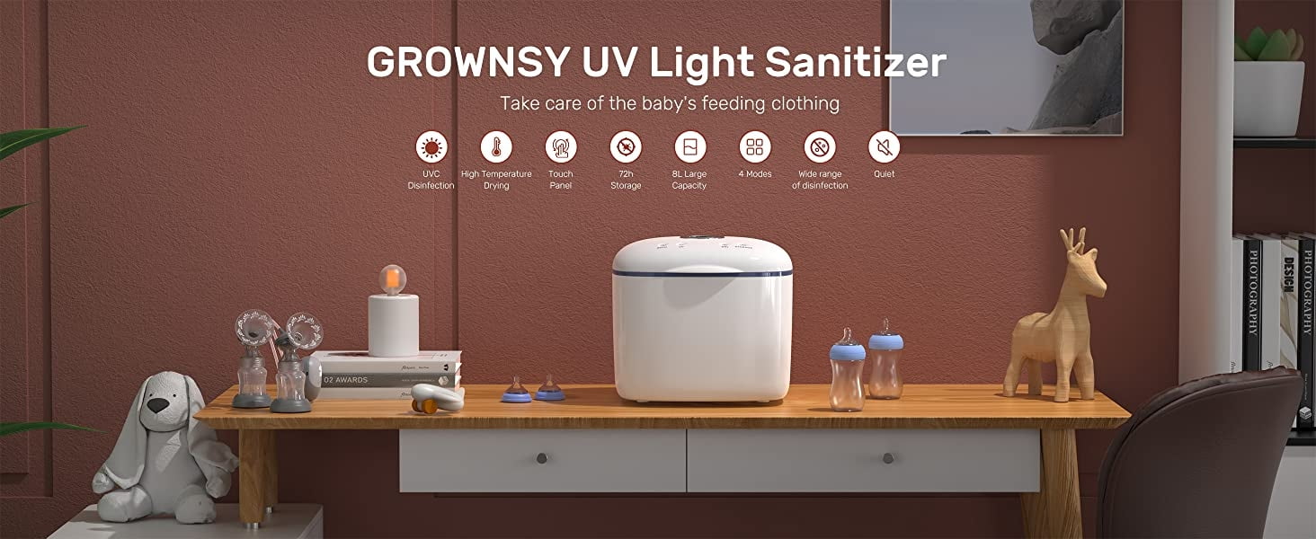 GROWNSY UV Light Sanitizer